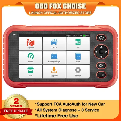 LAUNCH CRP123E PLUS Full Systems Car Diagnstic Tools OIL ETC SAS Reset Service OBD2 Scanner Battery