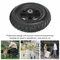 Wheelchair Wheel Replacement Non Slip Solid PU Strong Bearing Capacity Walker Accessories 7in