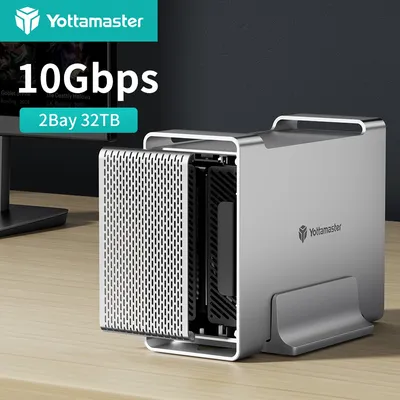 Yottamaster HOT 2.5 Inch Hard drive Enclosure HDD SSD SATA3.0 5Gbps 10Gbps HDD Case USB3.1 Gen2 10Gbps 7-9.5mm 7-15mm enclosure