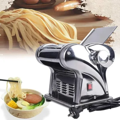 Pasta Maker Electric Pasta Maker Machine Stainless Steel Noodles Dumpling Dough Skin Maker