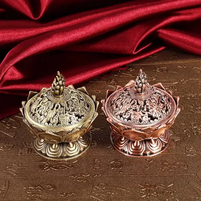 Incense Holder 2 Colors Vintage Backflow Smoke Incense Stick Cone Holder Home Decoration Hot