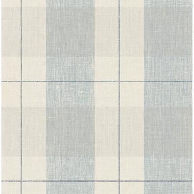 NextWall Lenox Hill Plaid Peel and Stick Wallpaper