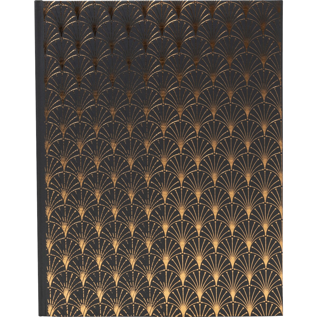 Exacompta 47985E Gästebuch, 100 Seiten, Goldschnitt, Néo Déco - Schwarz Image