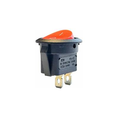 Wolpart - KCD8 Wippschalter 250V 10A 2Pin Rot Image