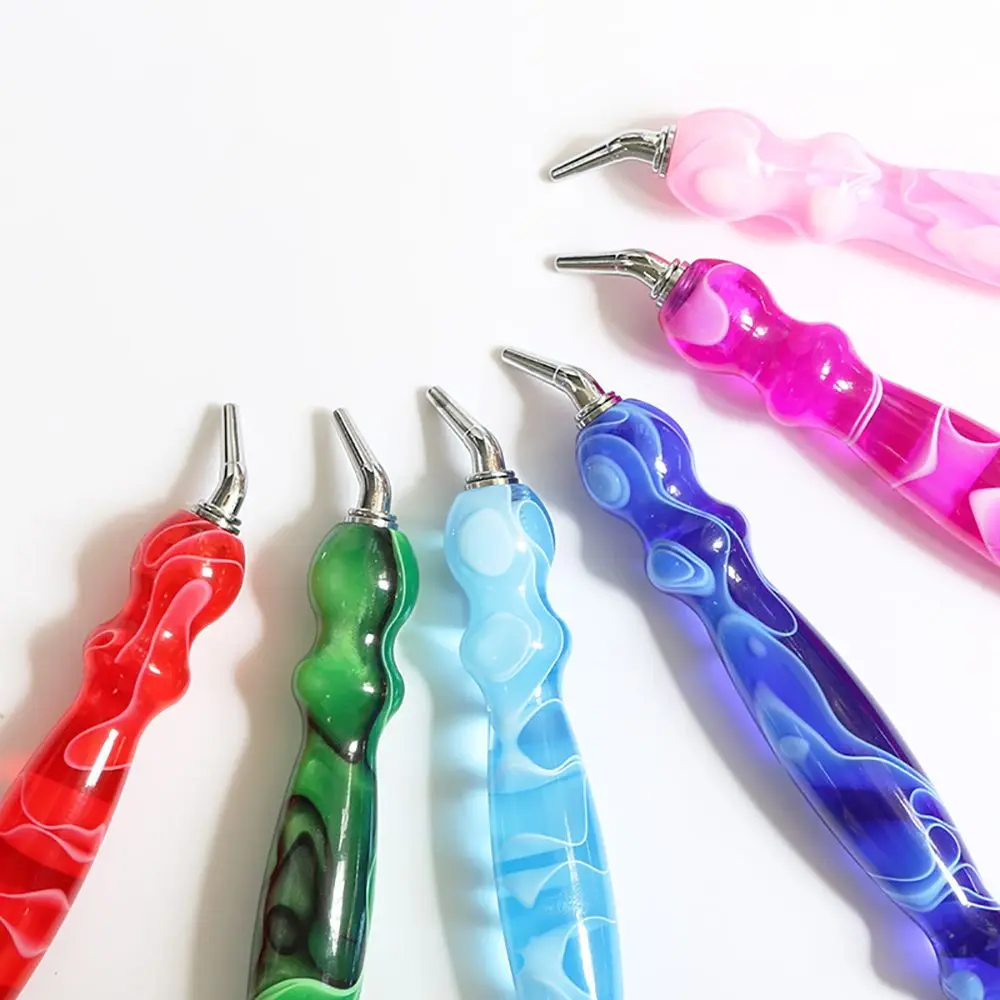 5D Diamant Malerei Kreuz Multi-placer Harz Stift Harz Diamant Malerei Stift Legierung Ersatz Stift Köpfe Punkt Bohrer Stift Image