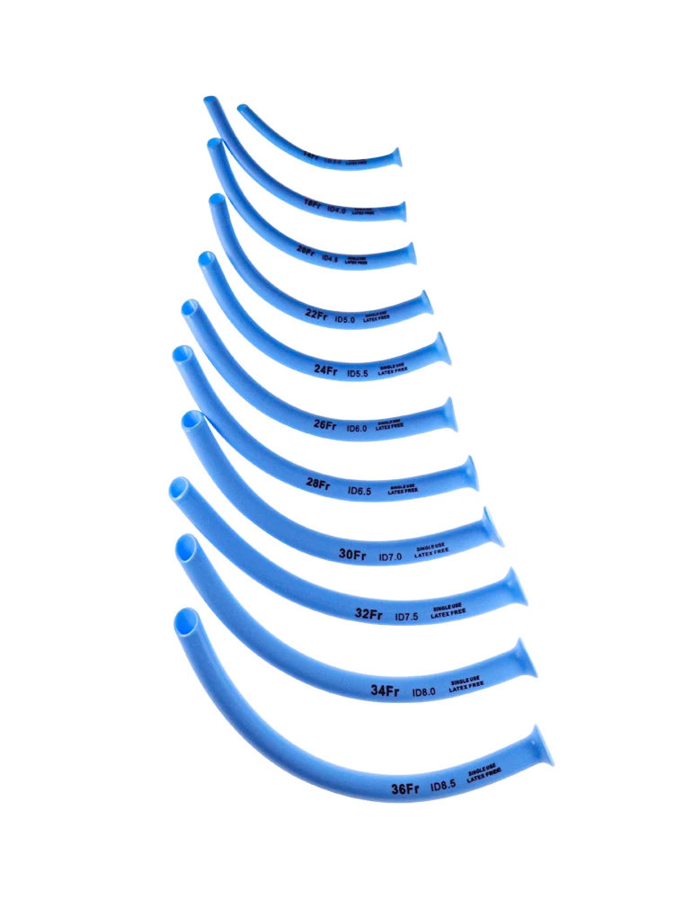Einweg-Nasopharyngeal Airway Nasal Pharyngeal Duct Atemgasführungsröhre Erste Hilfe Notfall 3,0–8,5 mm 5 Stück/10 Stück/20 Stück Image