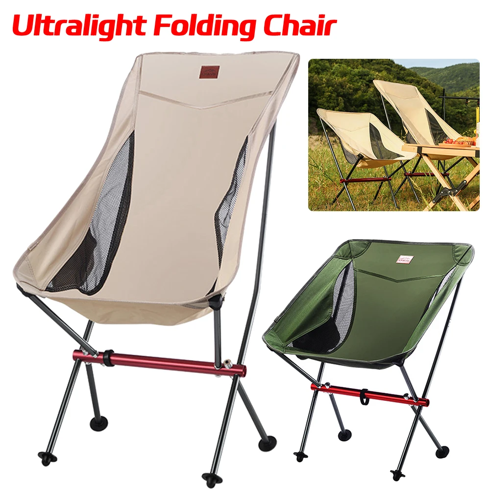 Ultraleichter Klappstuhl abnehmbarer tragbarer Monds tuhl Natur Wanderstuhl Outdoor Angeln Campings tuhl Strand Wandern Picknick Sitz Image
