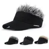 Männer Frauen Baseball Kappe Mit Spikes Haare Perücke Hut Spikes Perücken Unisex Outdoor Sonnenschirm Einstellbar Fancy Performance Hip-Hop Visiere