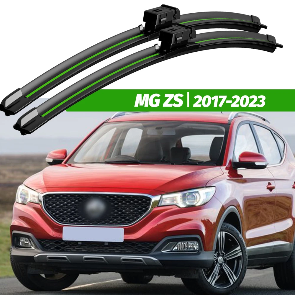 Scheibenwischer Frontwischerblätter Für MG ZS EV ZX ZST VS 2017 - 2024 2020 Windschutzscheibe Windschutz Auto Regenbürste 24 "+ 14" Zubehör Image