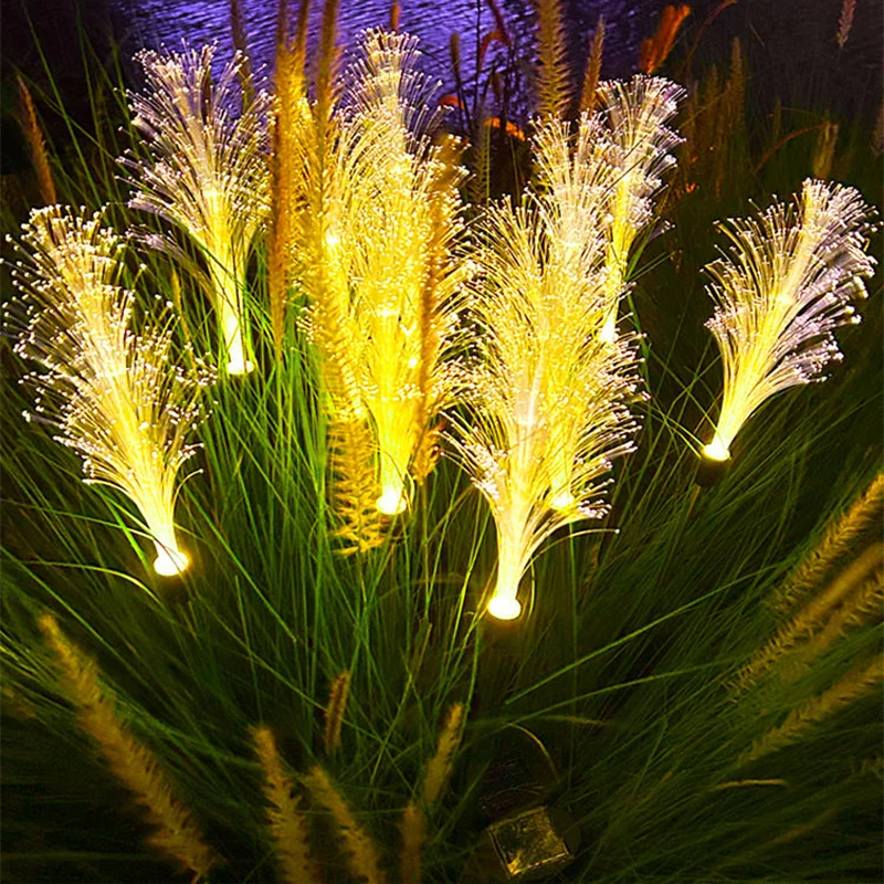 LED Reed Licht Lampe Solar Garten Lichter Im Freien Wasserdichte Weihnachten Hof Rasen Garten Hochzeit Party Dekoration Rasen Lampe