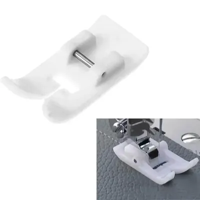 Leather Goods Sewing Machine Plasitc Presser Foot Sewing Machine Non-stick Presser Foot for Singer