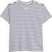 Stripe Perfect Cotton Crewneck Top