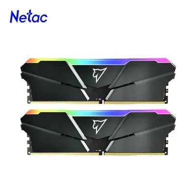 New Netac Ram DDR4 RGB Memoria Ram 8GB 16GB (8GB x2) 32GB (16GB x2) Ram Memory Modules DDR4 3200mhz