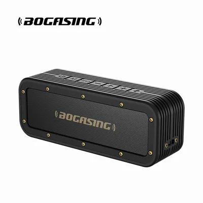 BOGASING M4 Portable Bluetooth Speaker with 40W AMAZING BASS & HD SOUND,IPX7 Waterproof,TWS,EQ, for