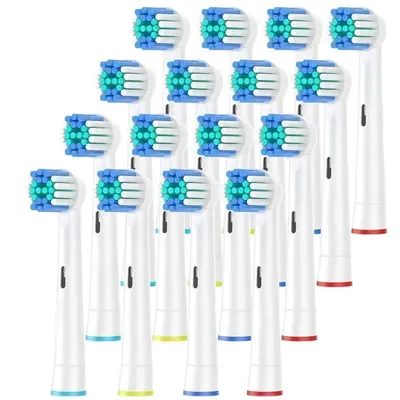 Toothbrush Head Compatible with Oral b Braun Electric Toothbrush, Precision Replacement Brush Heads