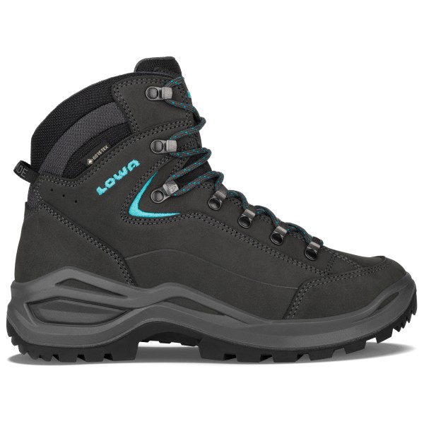 Lowa - Women's Renegade Evo GTX Mid Wide - Wanderschuhe 42,5 - Wide | EU 42,5 grau/schwarz