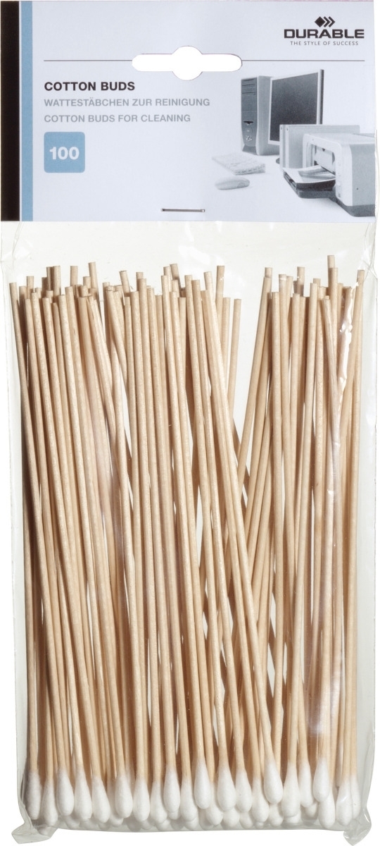 Durable Reinigungsstäbchen Cotton Buds VE=100 Stück Image