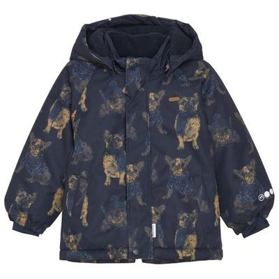 Minymo - Kid's Snow Jacket AOP - Winterjacke Gr 98 blau Image