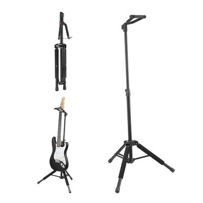 Tripod Guitar Stand, Floor-Standing Foldable Guitar Stand Display Rack for Guitar Acoustic Electric Classical Bass