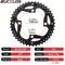 TEMU Bucklos 104bcd Triple Chainring 9 Speed, Stainless Steel Bicycle Chainwheel Set, 22/32/44t Mountain Bike Sprockets, Enhanced Teeth Profile For Smooth Cycling