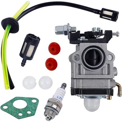 Vergaser-Motorsense 52 cc, 49 cc, 43 cc, Vergasersatz mit Dichtungsrohr, Zündkerze und