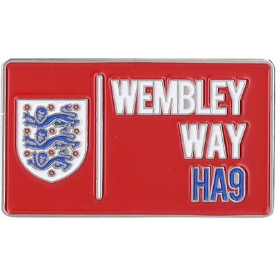 England-Straßenschild-Anstecknadel Image