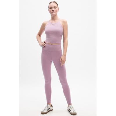 Gap Womens Purple High Waisted Full Length Leggings - Purple