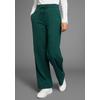 Jogginghose KANGAROOS, Damen, Gr. 42, N-Gr, grün (dunkelgrün), angeraute Sweatware, Obermaterial: 80% Baumwolle, 20% Polyester, casual, bequem normal, Hosen, mit weitem Bein - NEUE FARBEN