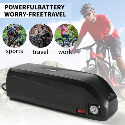 TEMU Pack Power Supply 36v 48v 52v 17.5ah 20ah Suitable For 0-1500w Motor E-bike Li- Suitable For Adult Bicycle Voltage Equalization Chip And Safety Lock - Free Charger