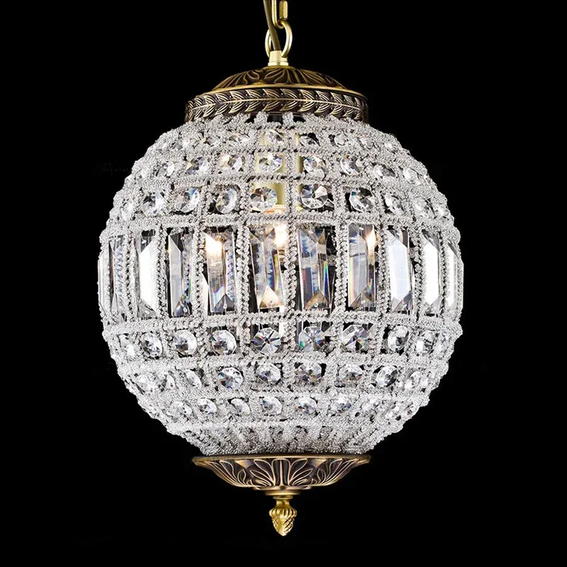 Moderne LED-Kugel Kristall Kronleuchter hängende Kronleuchter für Wohnzimmer Schlafzimmer Küche Innen beleuchtung Loft Lampe Leuchten Lichter