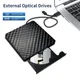 2 in 1 USB 3.0 Tipo C Masterizzatore DVD esterno sottile RW Unità ottica CD Lettore di scrittura per PC portatile CD-RW DVD-ROM portatile