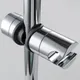 Supporto universale per soffione doccia regolabile 18~25mm ABS cromato Supporto per binario doccia Accessori per il bagno Staffe di montaggio per doccia