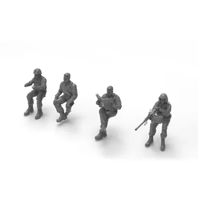 SSMODEL SSTR907 1/35 1/43 1/48 1/72 1/87 1/100 1/144 1/160 Modell Upgrade Teile Soldat Mann Typ 3 Image