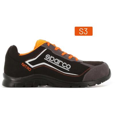 07522NRGR Nitro Didier esd S3 src Sicherheitsschuh, Grau/Schwarz, 40 - Sparco Image