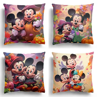 Disney Halloween Mickey Mouse Kissen bezug Wohnzimmer Sofa Kissen bezug Home Room Dekoration Urlaub Party Dekoration Geschenk Image