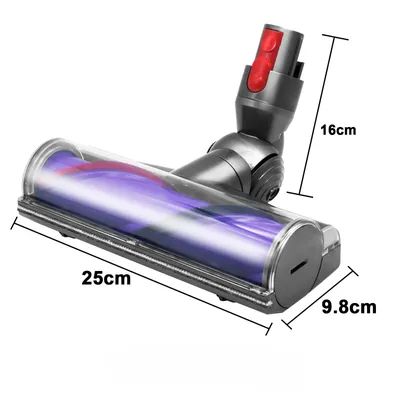 Bürstenkopf mit Direktantrieb, Schnellverschluss-Reinigungskopf für Dyson V7 V8 V10 V11 V15 SV10 Image