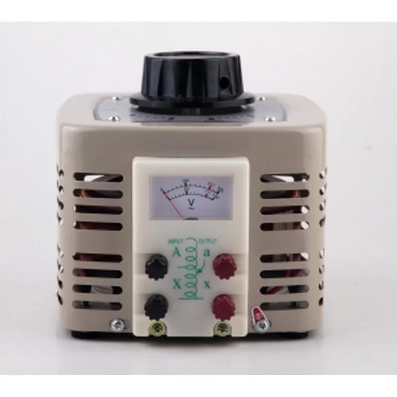 Metered Variac - Variabler Ac-Ausgangswandler 2 Ampere 0-250v (TDGC2-0.5KVA) Image