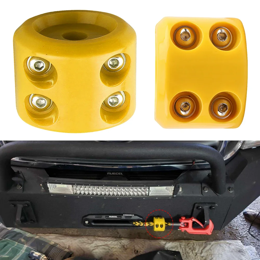 1 Stück Winde Puffer Winde Seil Gummi Haken Stopper Offroad Winde Kabel Haken Stopper Winde Installation Stopper Hebezeug Zubehör Image