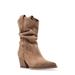 Taos Ruched Western Bootie