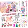 Festival Blind Box Comes Calendar Countdown Unicorn Ice and Snow Jewelry Girl Holiday Gift Toy