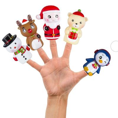 Finger Puppets for KidsTiny Hands Toys Halloween/Christmas Toy for Toddlers Puppets for Toddlers Party favorsfor KidsToy Gift for Girls Boys Toddlers