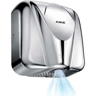 Elephant Power Commercial Hand Dryer High Speed Auto Warm Wind, Polished Stainless Steel