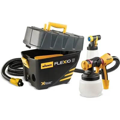 Wagner Spraytech， FLEXiO 5000 Stationary HVLP Paint Sprayer, Sprays Most Unthinned Latex, Includes