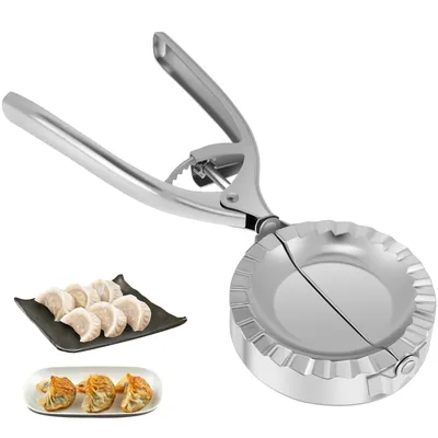 1/4Pcs Dumpling Maker Stainless Steel 304 Ravioli Dumpling Mould Cutter Multifunction Gyoza Dough