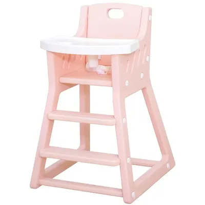 Baby High Chair, with Feeding Tray Children's Dining Chair, Safe and Solid Shape Structure Design,