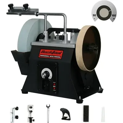 10-Inch Variable Speed Sharpening System 1.2-Amp Two-Direction Water Cooled Wet Stone Grinder