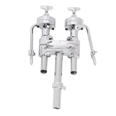 Durable Double Tom Holder Stand Bracket for Bass Drum Parts Accessories