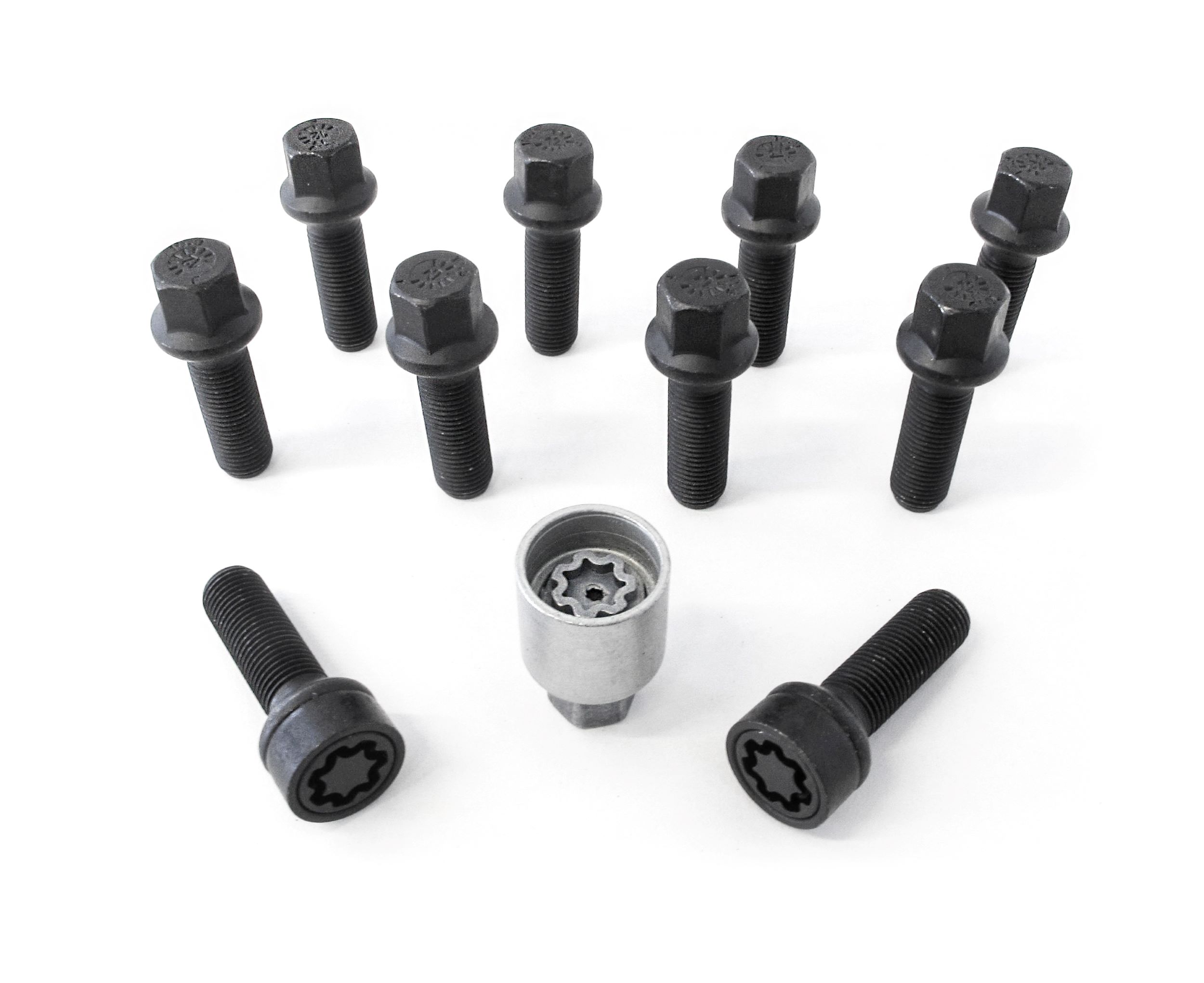 H&R Radbolzen Radschraube B1456302SET schwarz Image