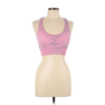 Capezio Sports Bra: Pink Activewear - Women's Size Large