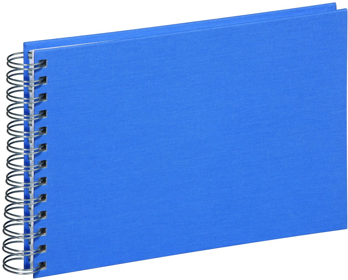 Pagna Spiralalbum 24x17cm 40 Seiten mittelblau Image